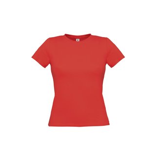 B&C T-Shirt Women Only Frauen Rot