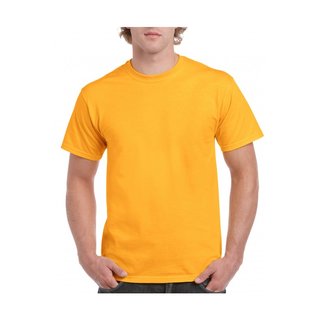 Gildan Herren T-Shirt Gold Größe 2XL