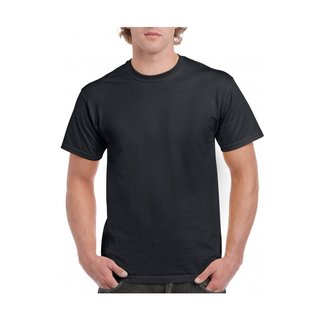 Gildan Herren T-Shirt Schwarz Größe S