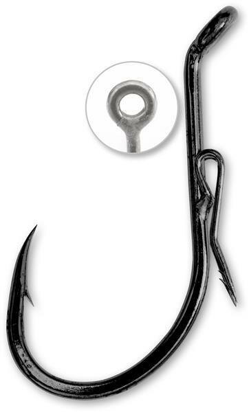 BlackCat Ghost Rig Hook Schwarz 5/0