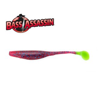 Bass Assassin Sea Shad Plump Chartreuse Tail 5 Inch