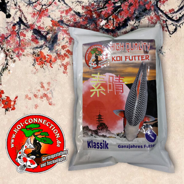 High Quality Koi Futter Klassik 3 mm 3 kg