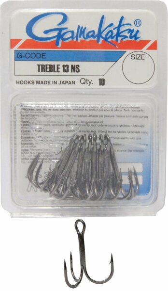 Spro Gamakatsu Treble 13 Gr 4 10Stk.