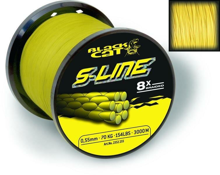 Zebco Black Cat SLine 8x braided 0,45mm 50kg 400m, 28,99 € RS