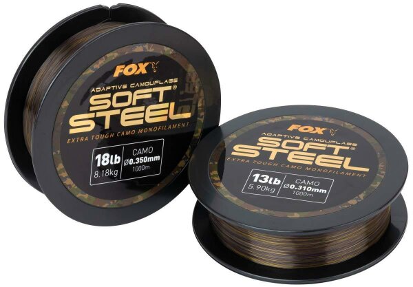 Fox Soft Steel 20lb 0,37mm 1000m Camo