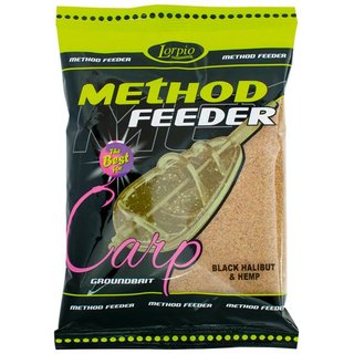 Lorpio Method Feeder - Black Halibut & Hemp 700 g