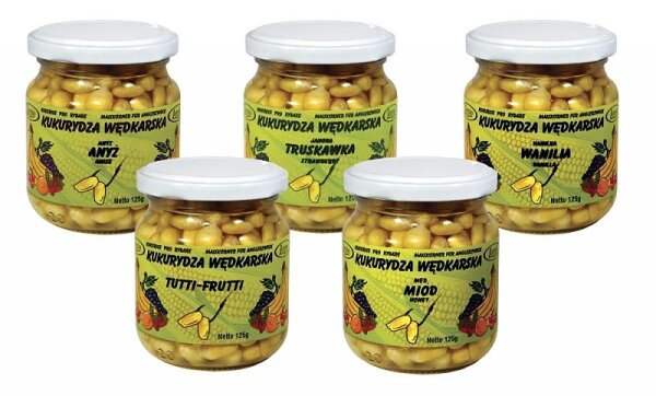 Lorpio Glas Mais Honig 125 g