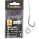 Browning #14 Feeder Leader Method Power Pellet Band bronze