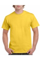 Gildan Herren T-Shirt Daisy (Gelb) Größe M