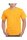 Gildan Herren T-Shirt Gold Größe M