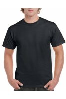 Gildan Herren T-Shirt Schwarz Gre S