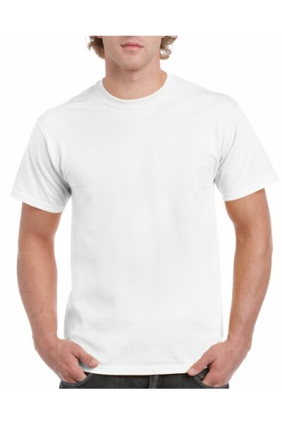 Gildan Herren T-Shirt Weiß