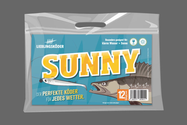 LieblingsKder Sunny 7,5 cm - Klares Wasser + Sonne