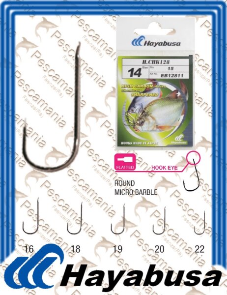 Hayabusa Hook Gr.16 15 Stk (H.CHN128)