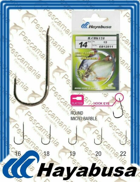 Hayabusa Hook Gr.18 15 Stk (H.CHN128)