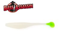 Bass Assassin Sea Shad Glow/Chartreuse Tail 5 Inch