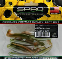 Spro Arrow Tail 8 cm Golden Shiner