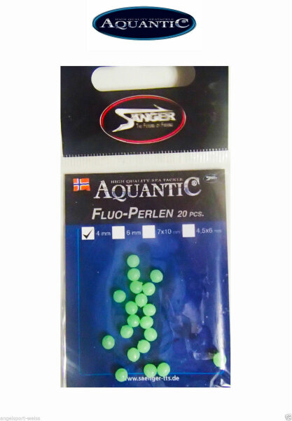 Sänger Aquantic Fluo Perlen 4mm