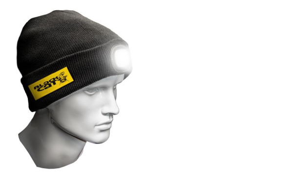 Black Cat LED Lancer Beanie Uni