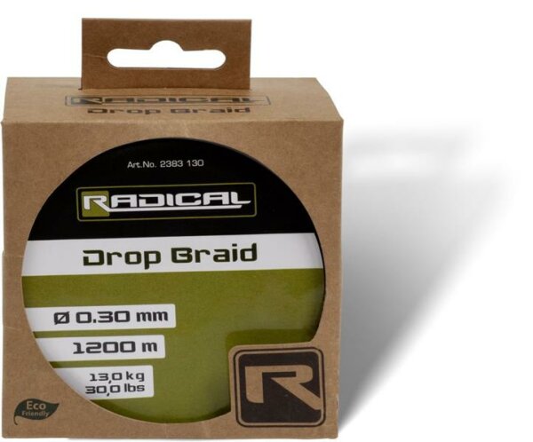 Radical Drop Braid Ø0,25mm 11,3kg 1200m Dunkelgrün