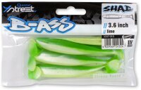 Quantum 4street B-Ass Shad Lime 9,15cm 3,6inch