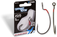 Quantum 4street Offset-Haken dg black red #2