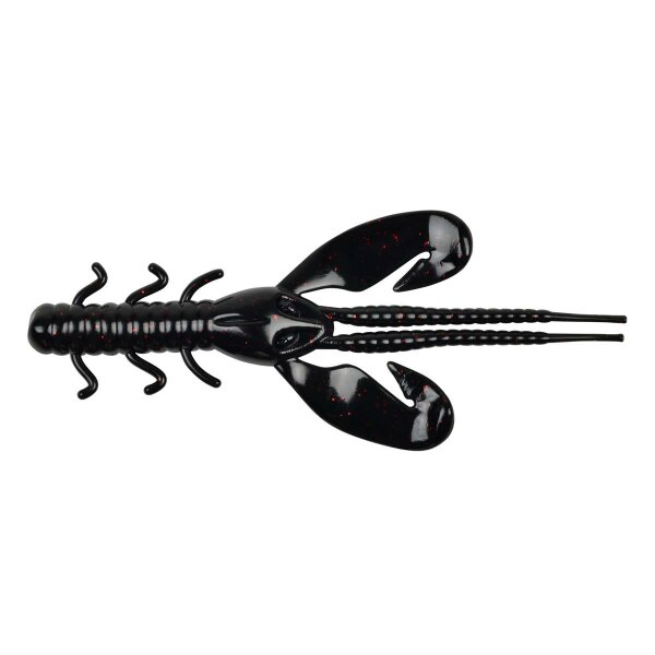 Berkley PowerBait® Rocket Craw 10cm Black Red Fleck