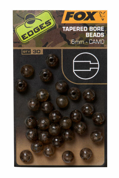 Fox EDGES™ Camo Tapered Bore Bead 6mm