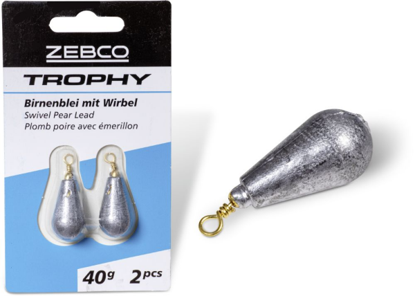 Zebco Trophy Birnenblei mit Wirbel 150g 1 Stück