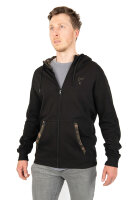 Fox LW Black/Camo Print Zip Hoody Größe L