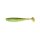 Keitech 4"/10,2cm Easy Shiner - Green Pumpkin / Chartreuse