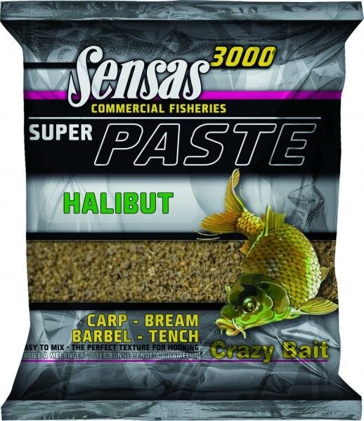 Sensas 3000 Commercial Paste Halibut 600g